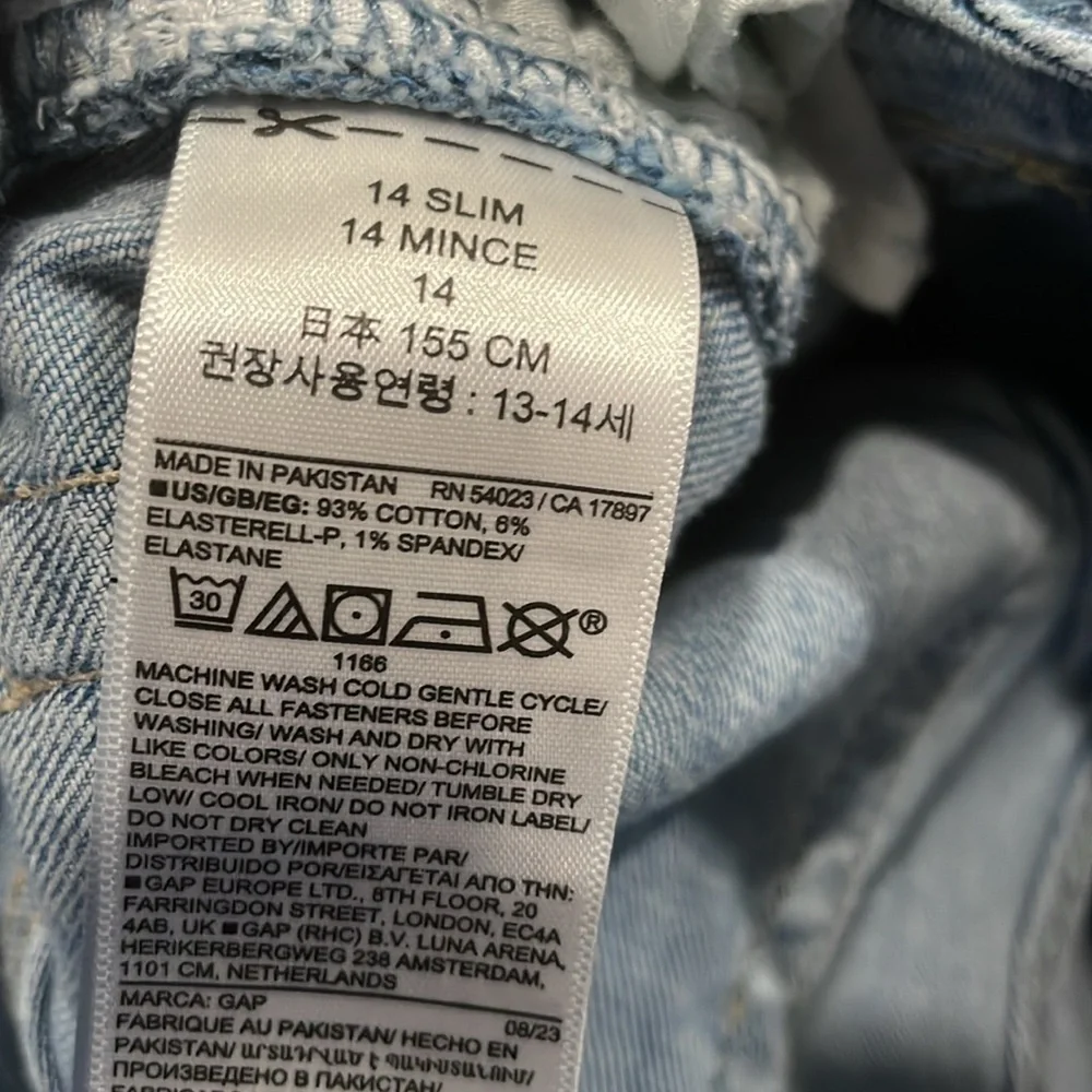 Gap Kids Boot Jeans Size 14